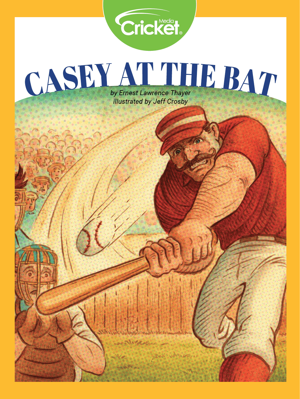 This image is the cover for the book Casey at the Bat
