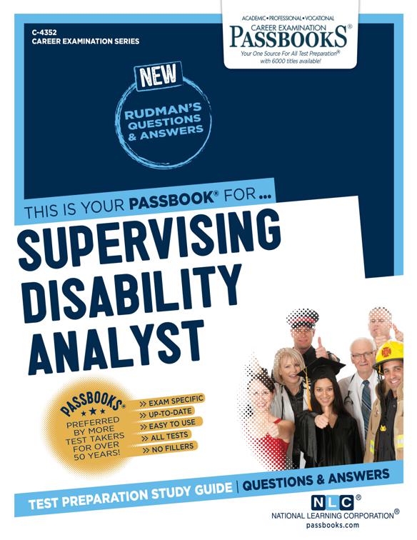 Supervising Disability Analyst (IV, V), Career Examination Series