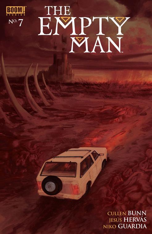 This image is the cover for the book Empty Man #7, The Empty Man (2018)