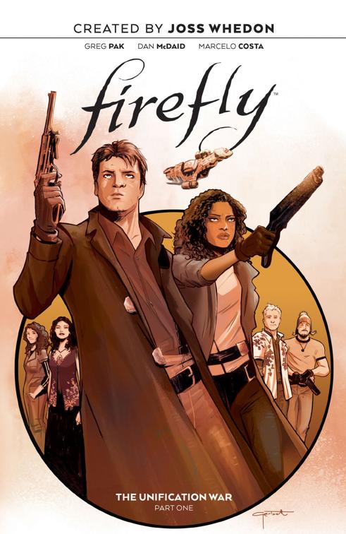 This image is the cover for the book Firefly Vol. 1, Firefly