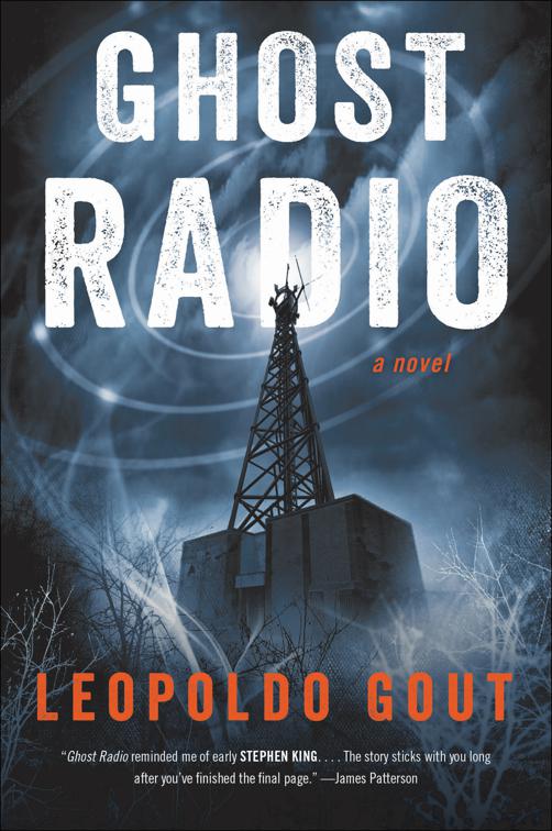 This image is the cover for the book Ghost Radio