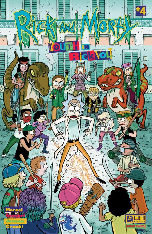 Rick and Morty: Youth in Rickvolt #4, Rick and Morty