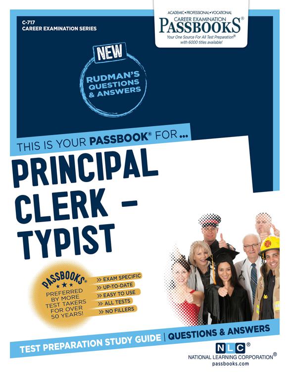 Principal Clerk-Typist, Career Examination Series