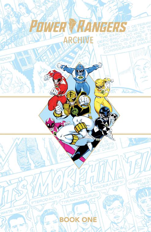 Power Rangers Archive Book One Deluxe Edition, Power Rangers Archive Book One Deluxe Edition