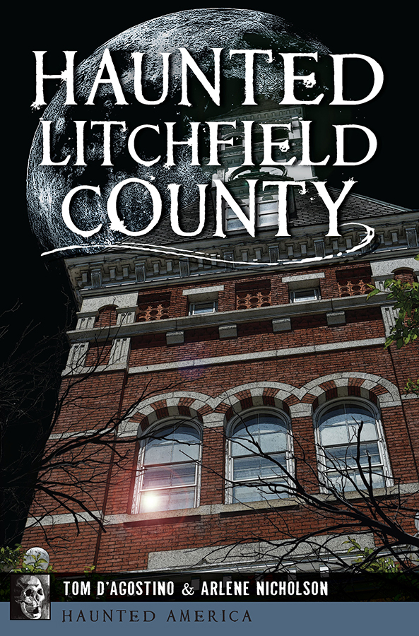 This image is the cover for the book Haunted Litchfield County, Haunted America