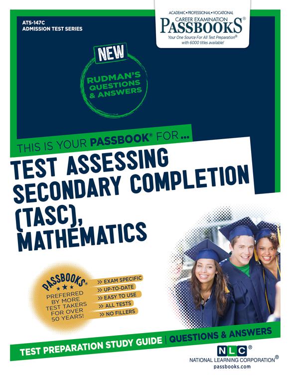 Test Assessing Secondary Completion (TASC), Mathematics, Admission Test Series