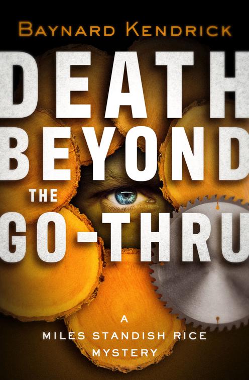 Death Beyond the Go-Thru, The Miles Standish Rice Mysteries