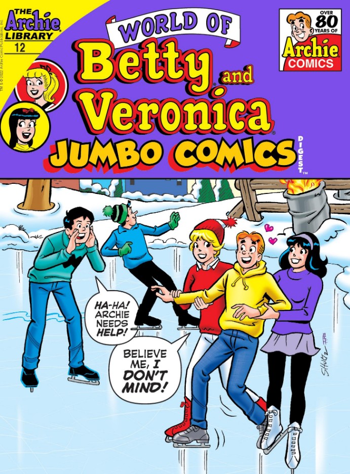 This image is the cover for the book World of Betty & Veronica Digest #12, World of Betty & Veronica Digest