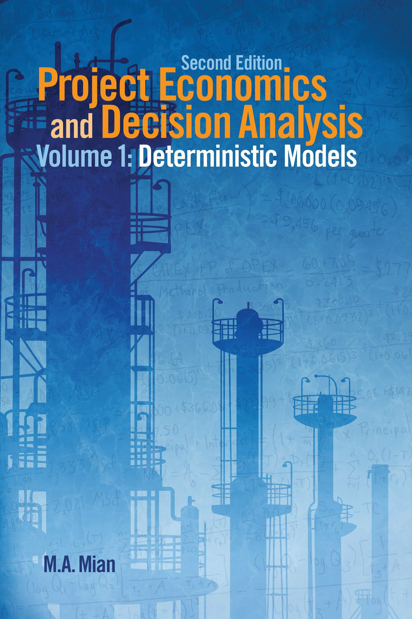 This image is the cover for the book Project Economics and Decision Analysis, Project Economics and Decision Analysis