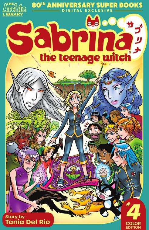 Sabrina Manga: Color Collection Vol. 4, Archie Comics 80th Anniversary Presents