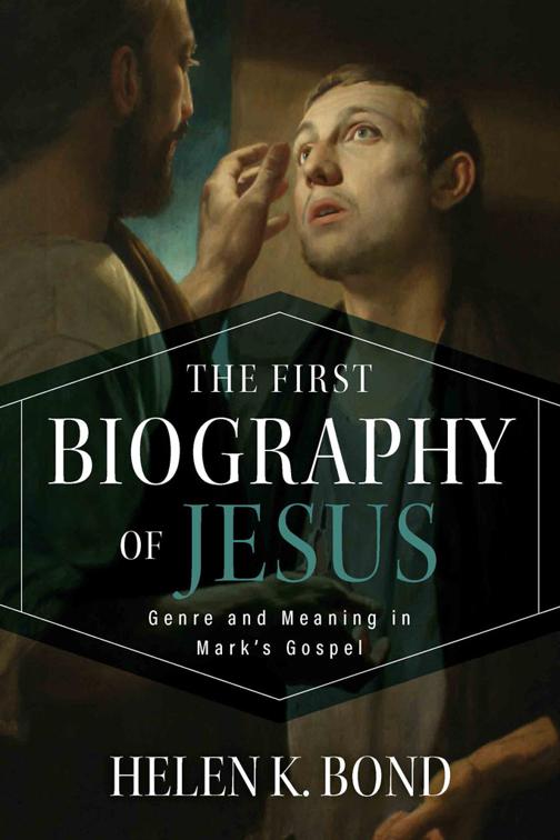 This image is the cover for the book The First Biography of Jesus