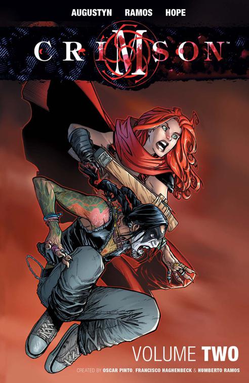 This image is the cover for the book Crimson Vol. 2, Crimson