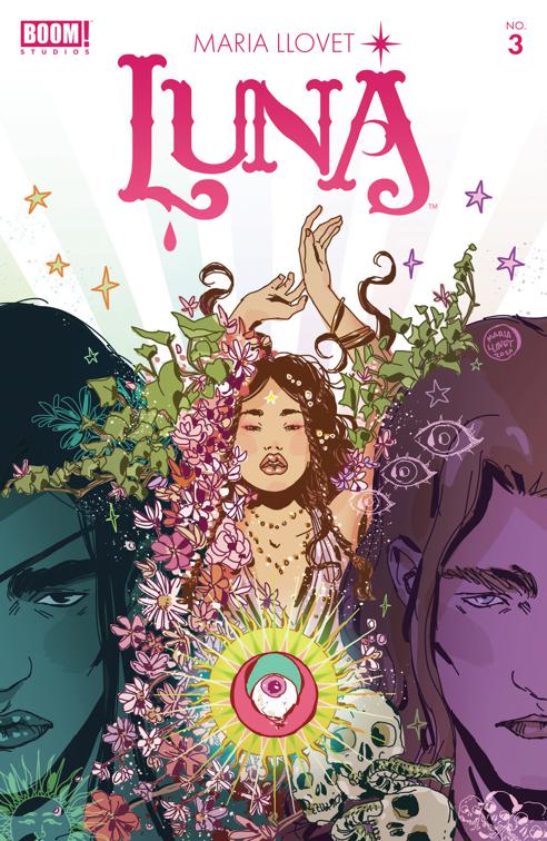 This image is the cover for the book Luna #3, Luna