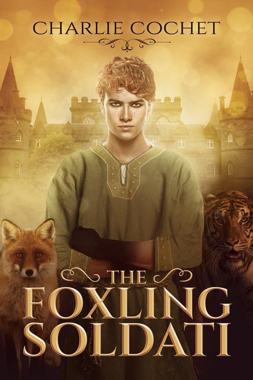 This image is the cover for the book The Foxling Soldati, Soldati Hearts