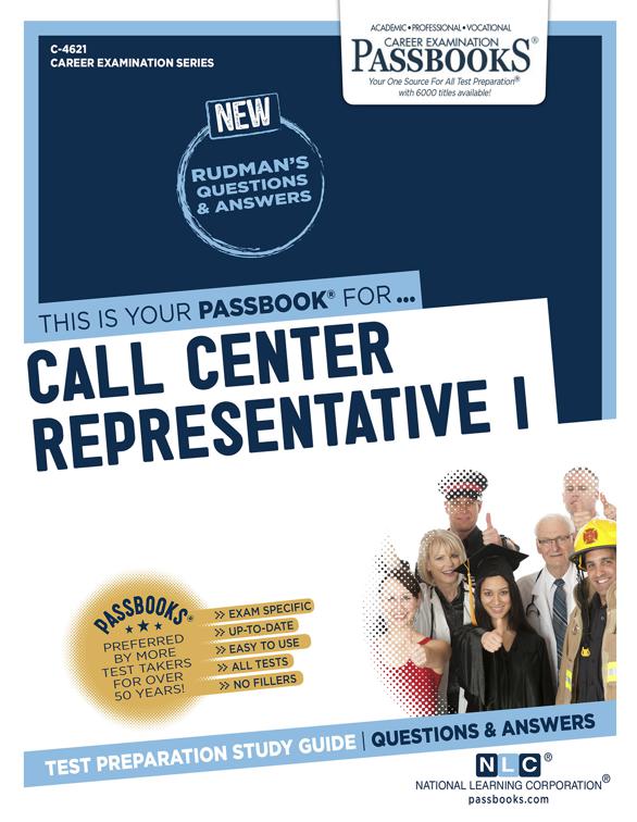 Call Center Representative I, Career Examination Series
