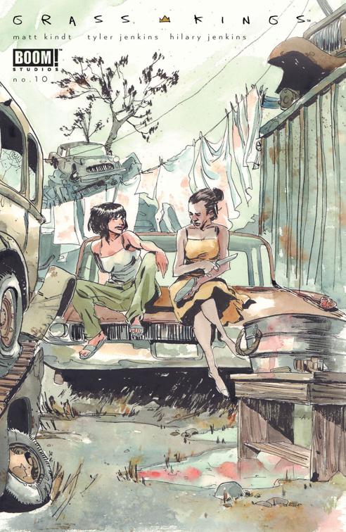 This image is the cover for the book Grass Kings #10, Grass Kings