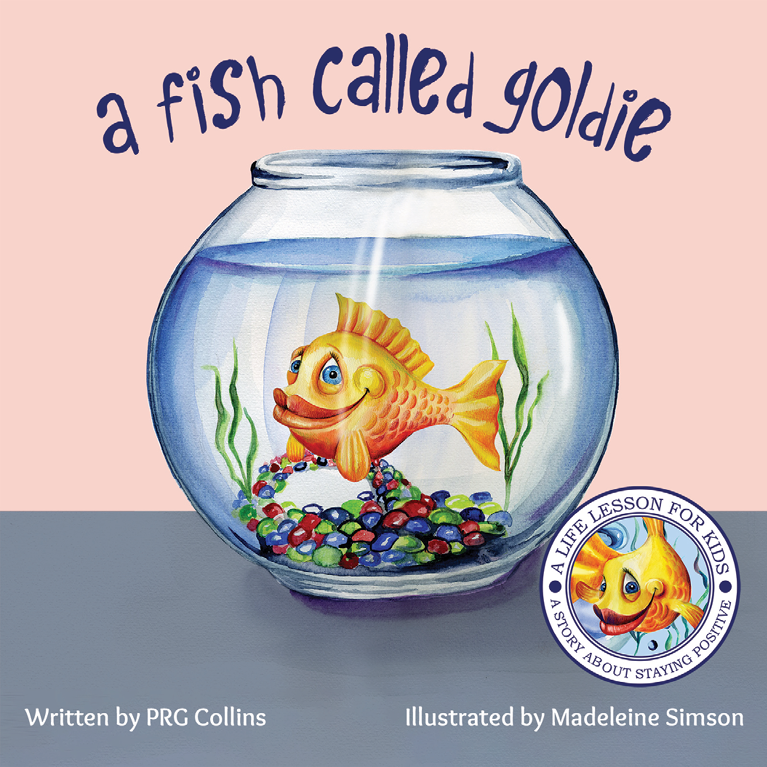 This image is the cover for the book A Fish Called Goldie