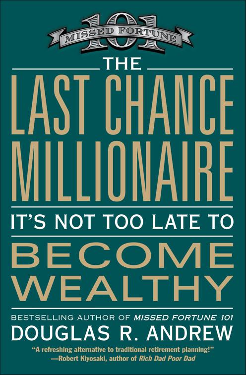 Last Chance Millionaire