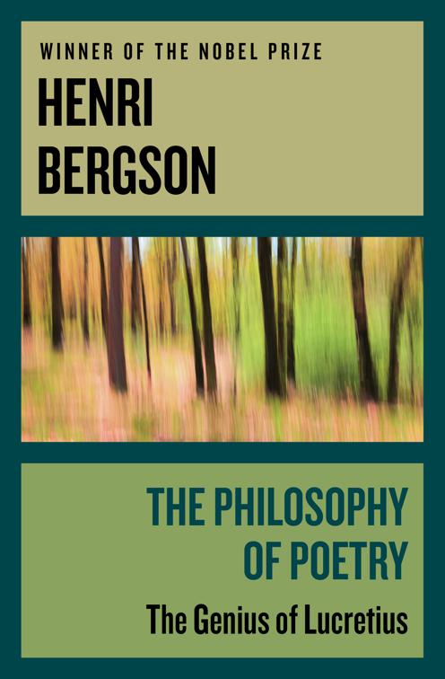 Philosophy of Poetry
