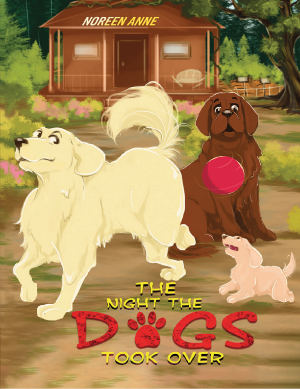 This image is the cover for the book The Night the Dogs Took Over
