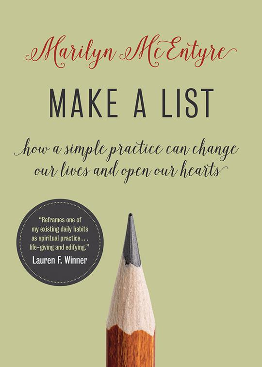 This image is the cover for the book Make a List