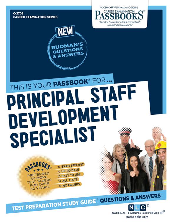 Principal Staff Development Specialist, Career Examination Series