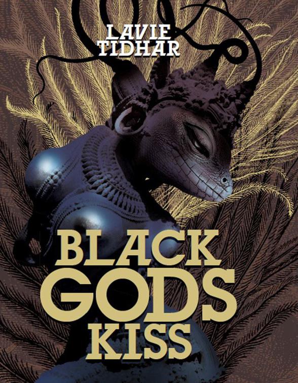 This image is the cover for the book Black Gods Kiss