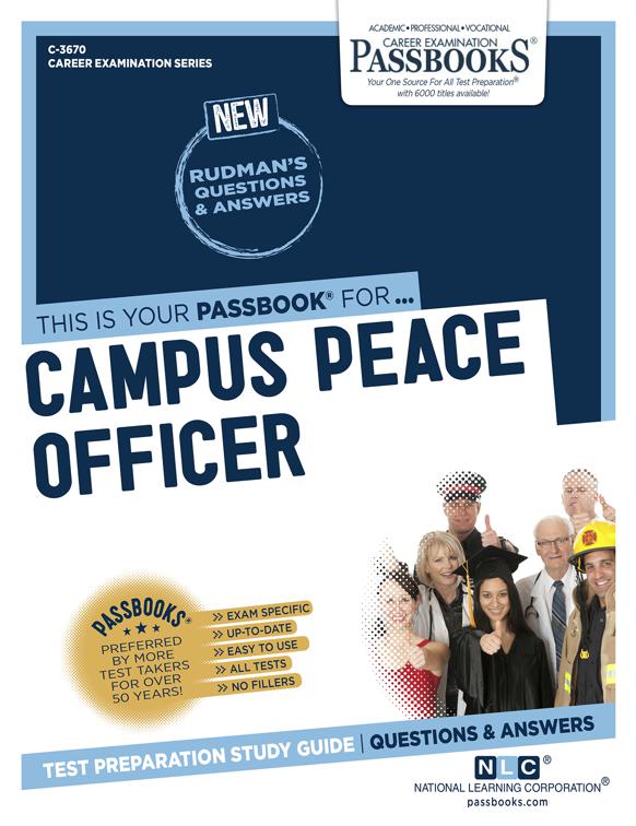 Campus Peace Officer, Career Examination Series