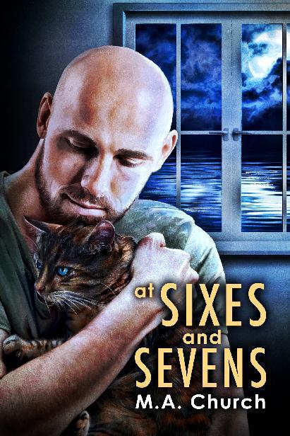 This image is the cover for the book At Sixes and Sevens, Fur, Fangs, and Felines