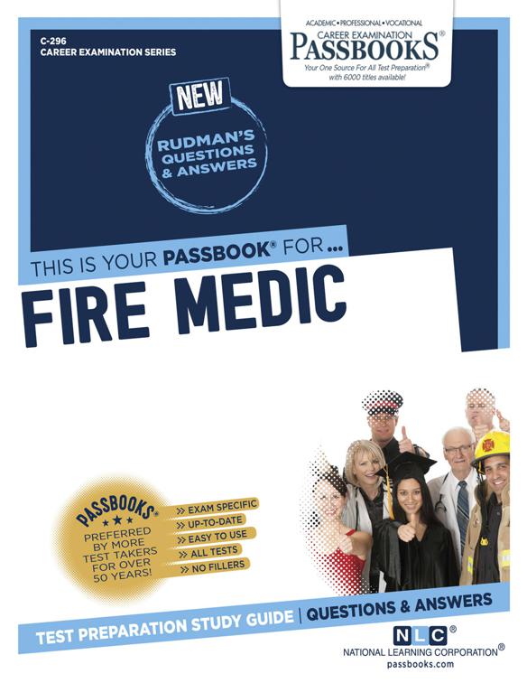 Fire Medic, Career Examination Series