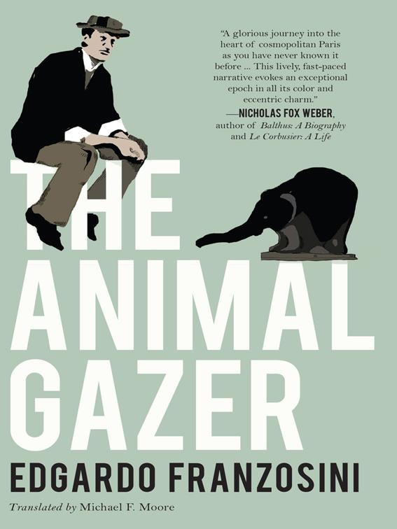 This image is the cover for the book Animal Gazer