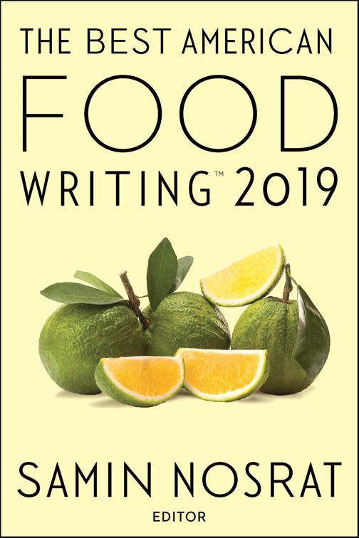 Best American Food Writing 2019, The Best American Series