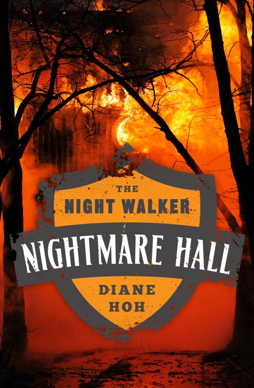 This image is the cover for the book Night Walker, Nightmare Hall