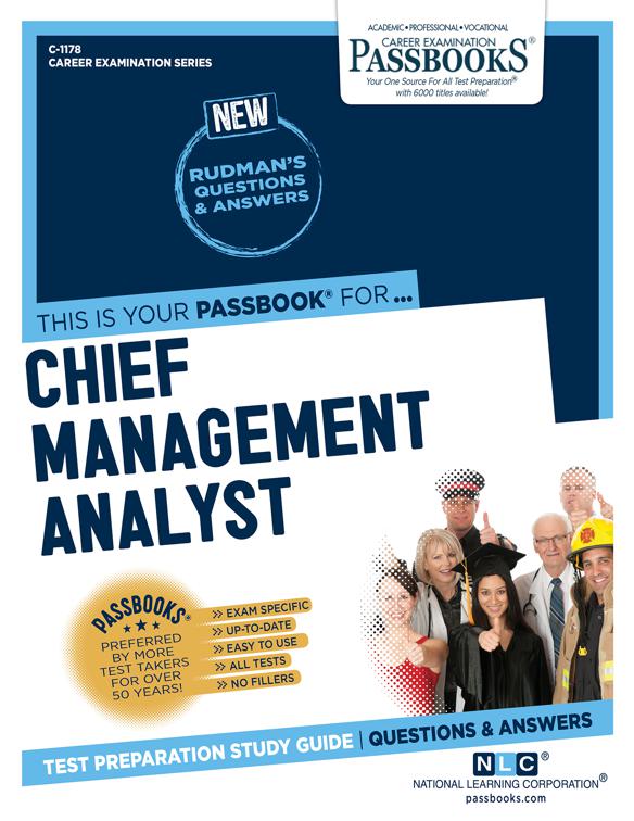 Chief Management Analyst, Career Examination Series
