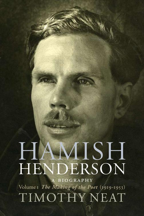 This image is the cover for the book Hamish Henderson, Volume 1