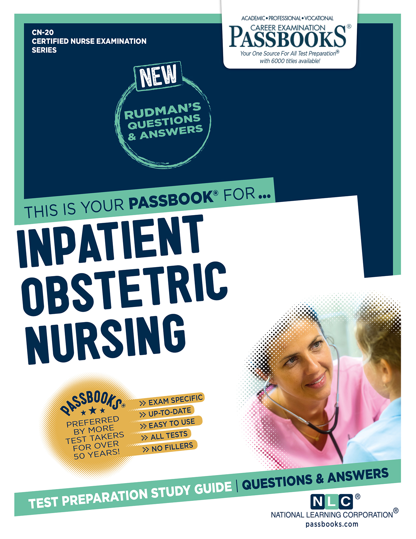 This image is the cover for the book INPATIENT OBSTETRIC NURSING, Certified Nurse Examination Series