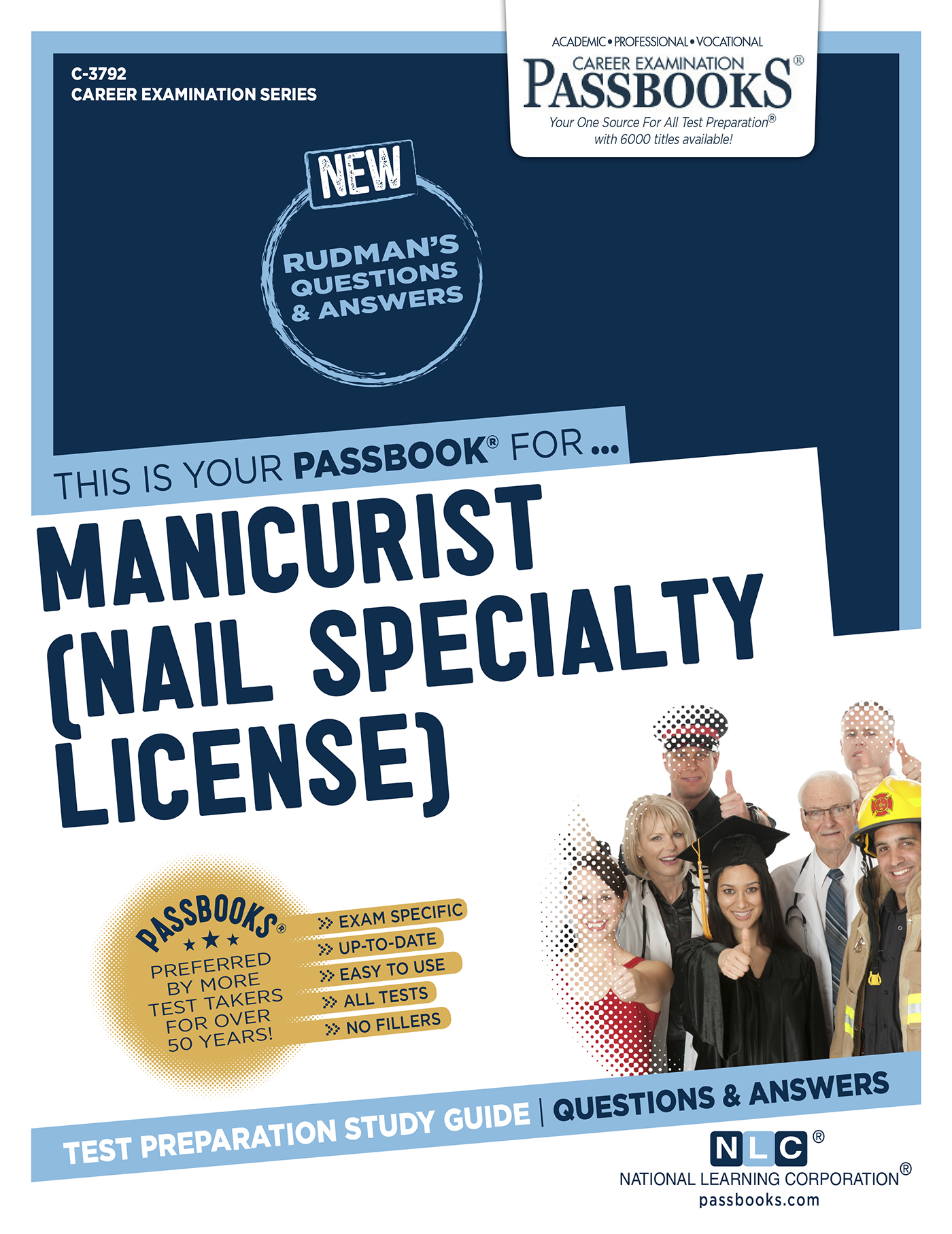 Manicurist (Nail Specialty License), Career Examination Series