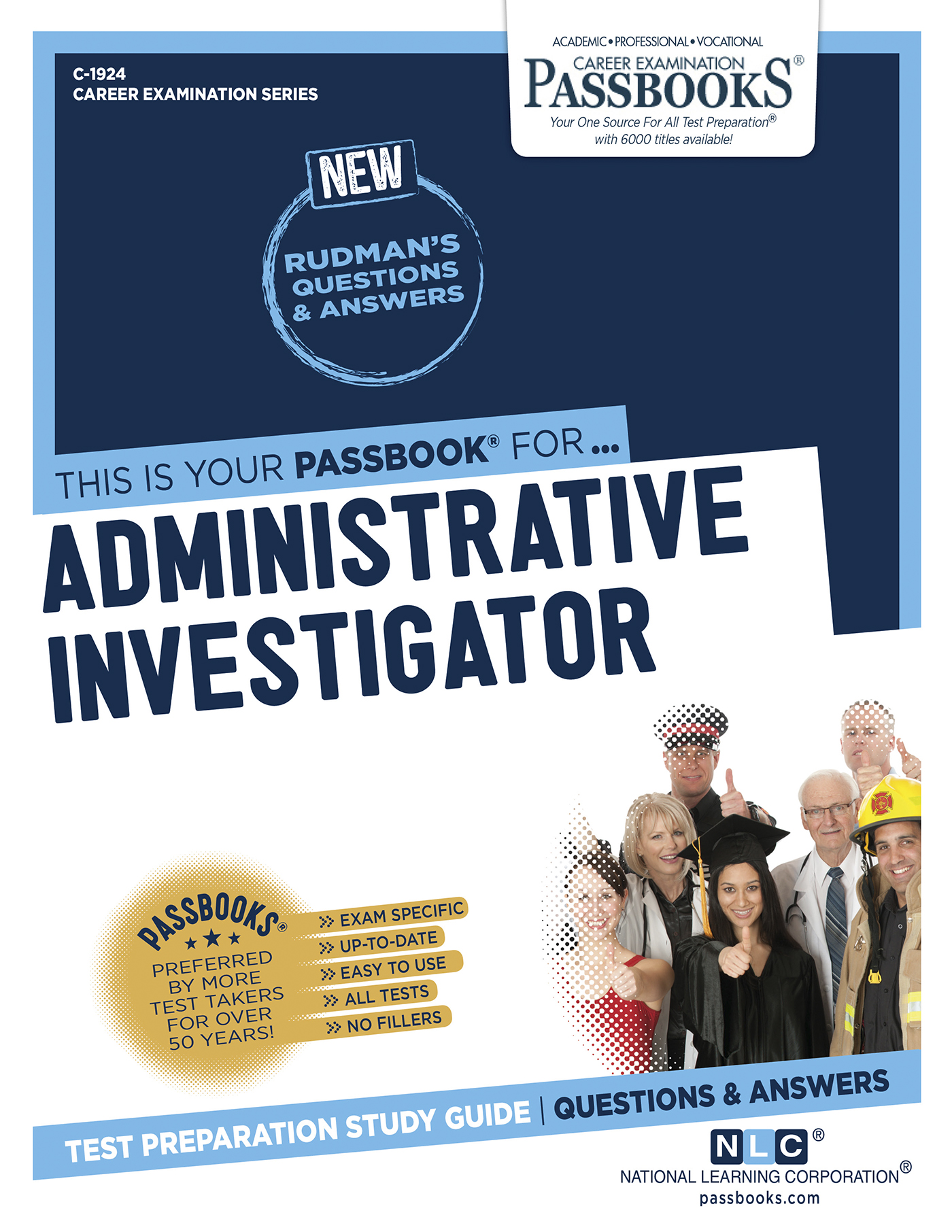 Administrative Investigator, Career Examination Series