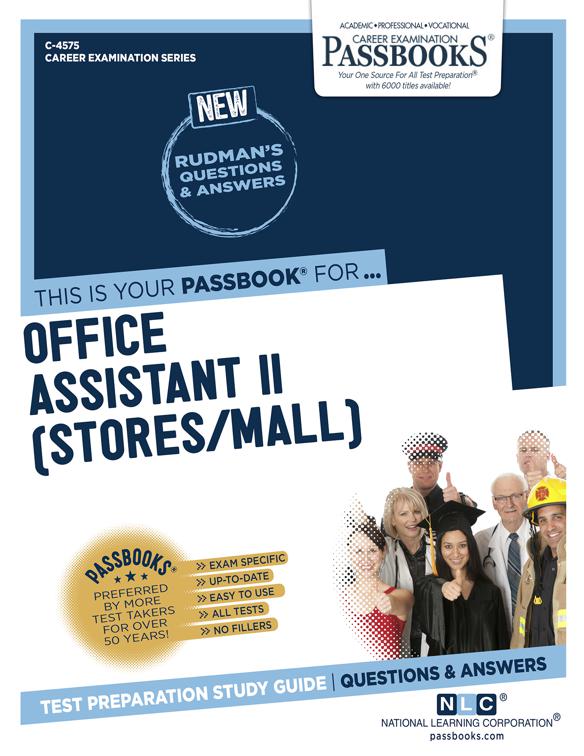 Office Assistant II (Stores/Mail), Career Examination Series