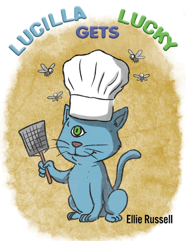 This image is the cover for the book Lucilla Gets Lucky