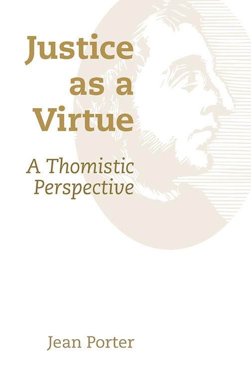 This image is the cover for the book Justice as a Virtue