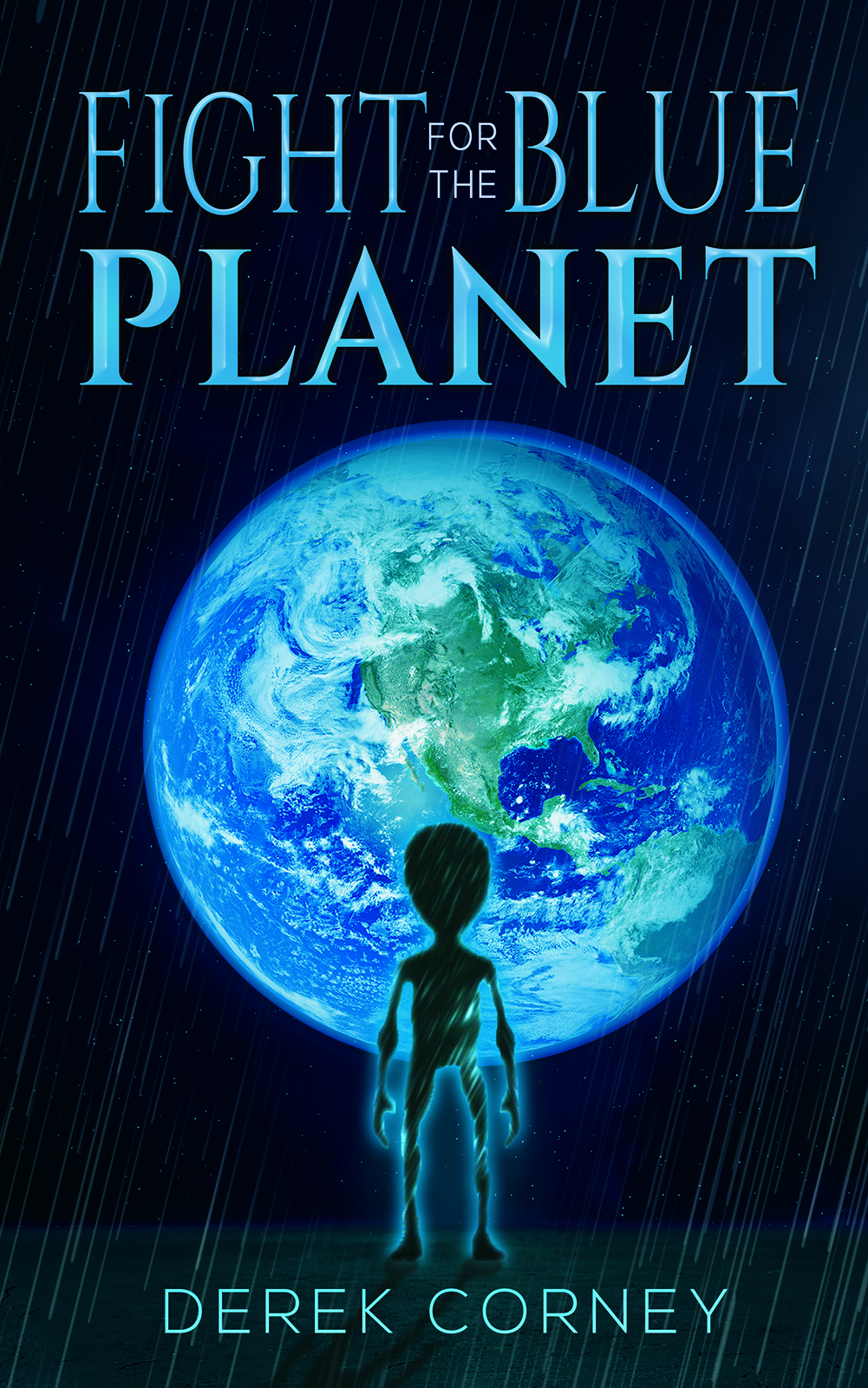 This image is the cover for the book Fight for the Blue Planet