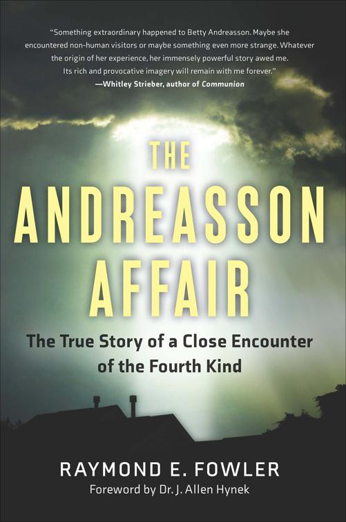 This image is the cover for the book Andreasson Affair
