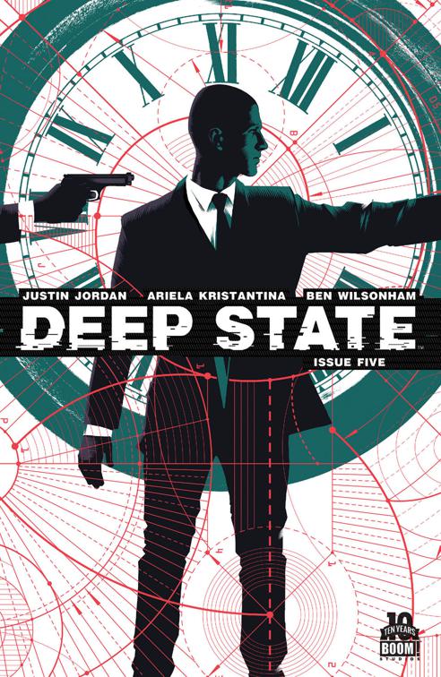 This image is the cover for the book Deep State #5, Deep State