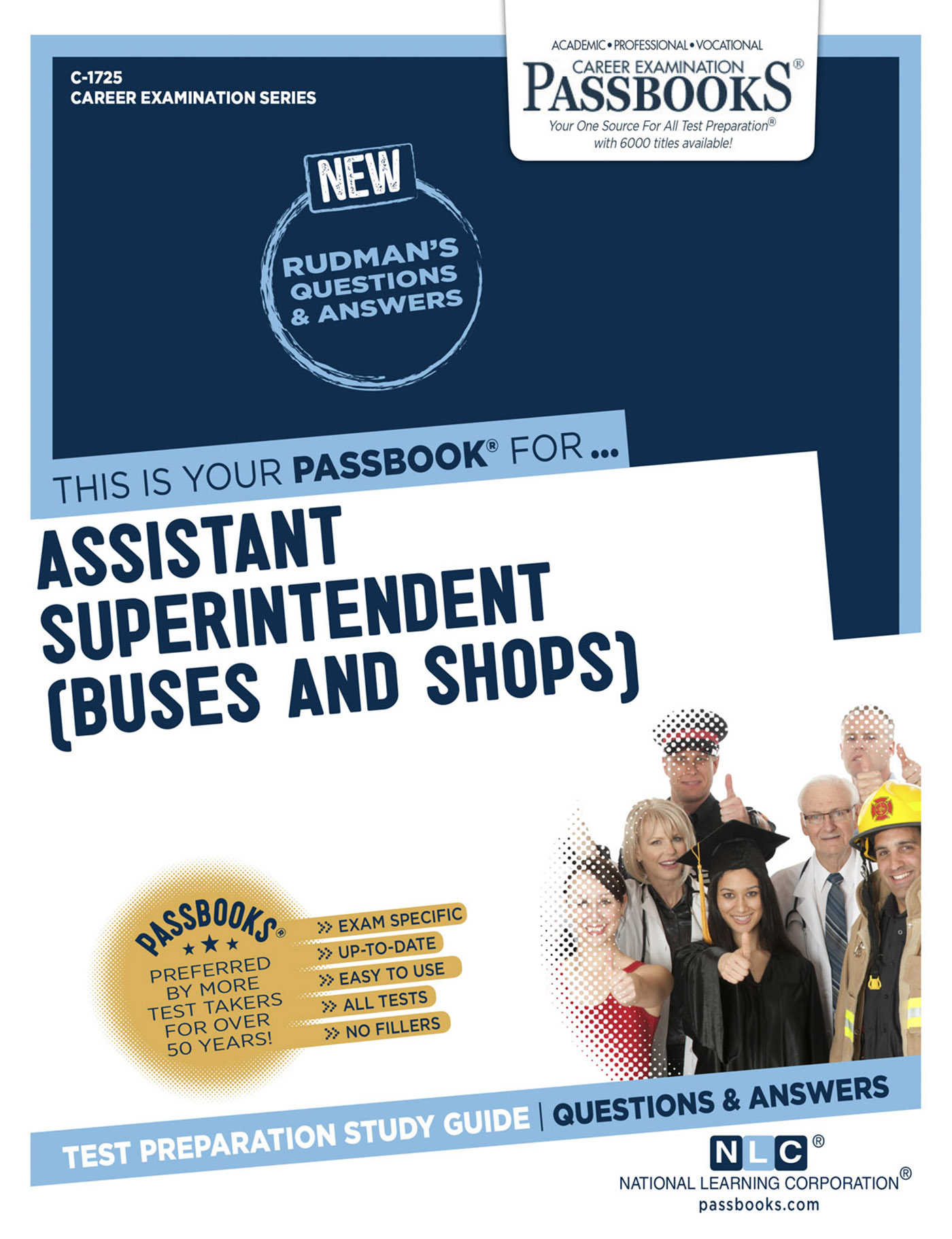 Assistant Superintendent (Buses and Shops), Career Examination Series