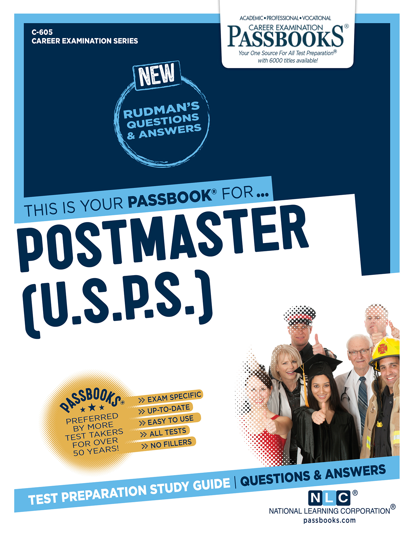 Postmaster, 1st, 2nd, 3rd Classes (U.S.P.S.), Career Examination Series