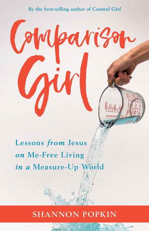 This image is the cover for the book Comparison Girl