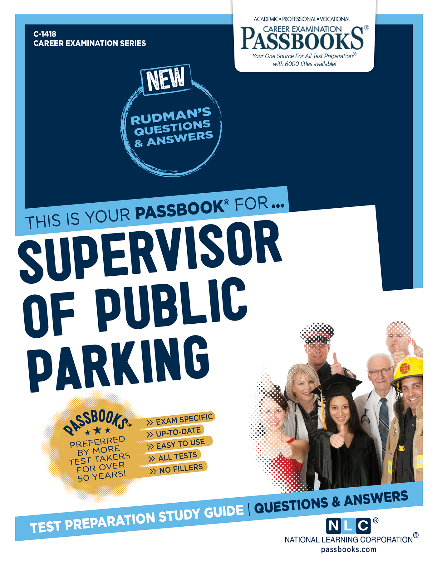 Supervisor of Public Parking, Career Examination Series