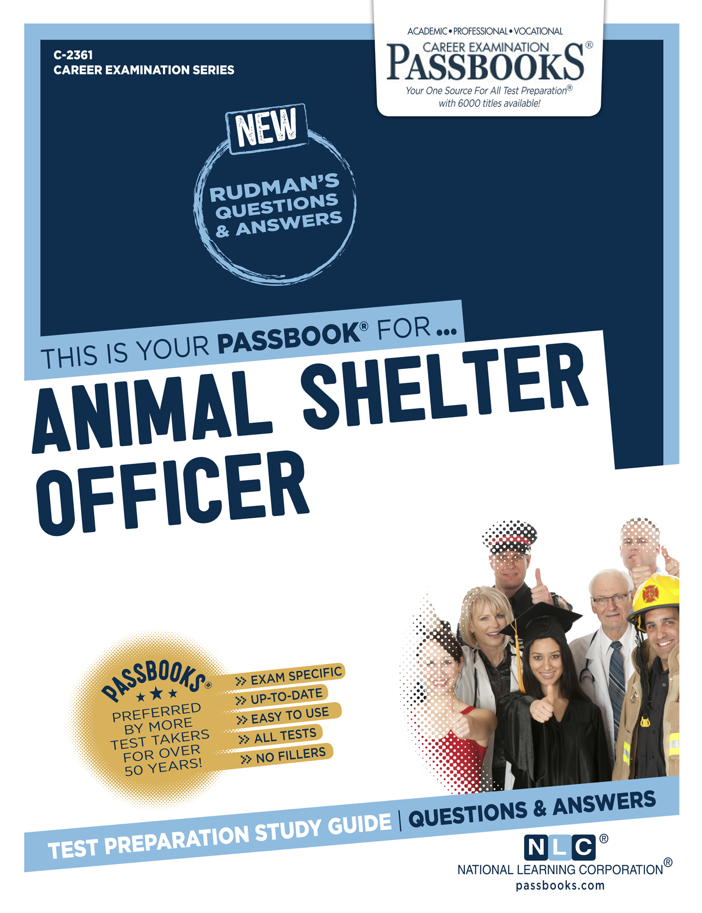 Animal Shelter Officer, Career Examination Series