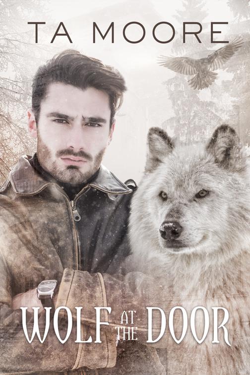 This image is the cover for the book Wolf at the Door, Wolf Winter